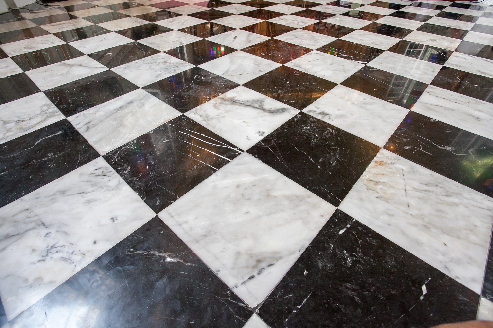 Marble floor